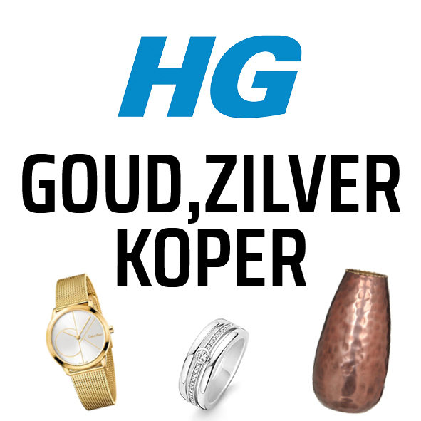 HG GOUD, ZILVER, KOPER