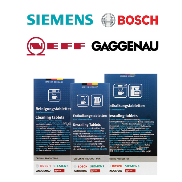 Bosch/Siemens onderhoud koffieapparaten