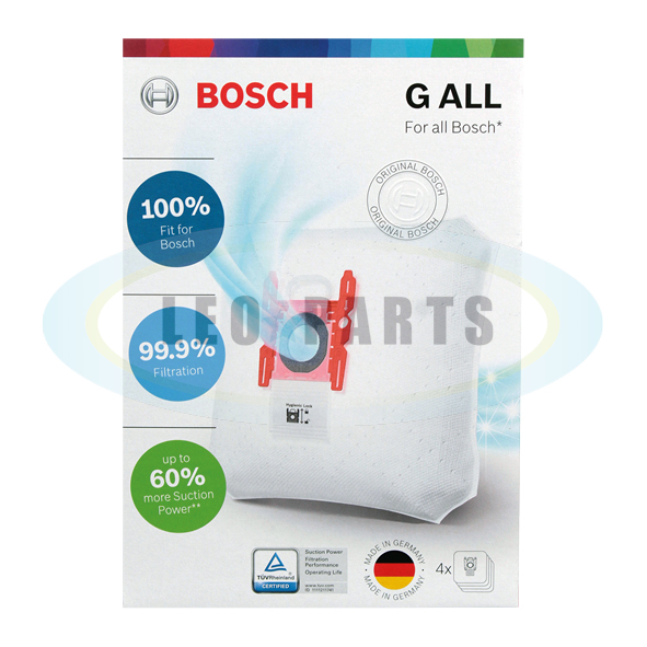 BOSCH stofzuigerzak G 4 stuks - Leo-Parts Goirle