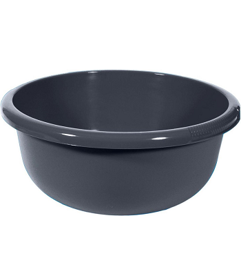 Curver Afwasbak 10 Liter Rond Antraciet
